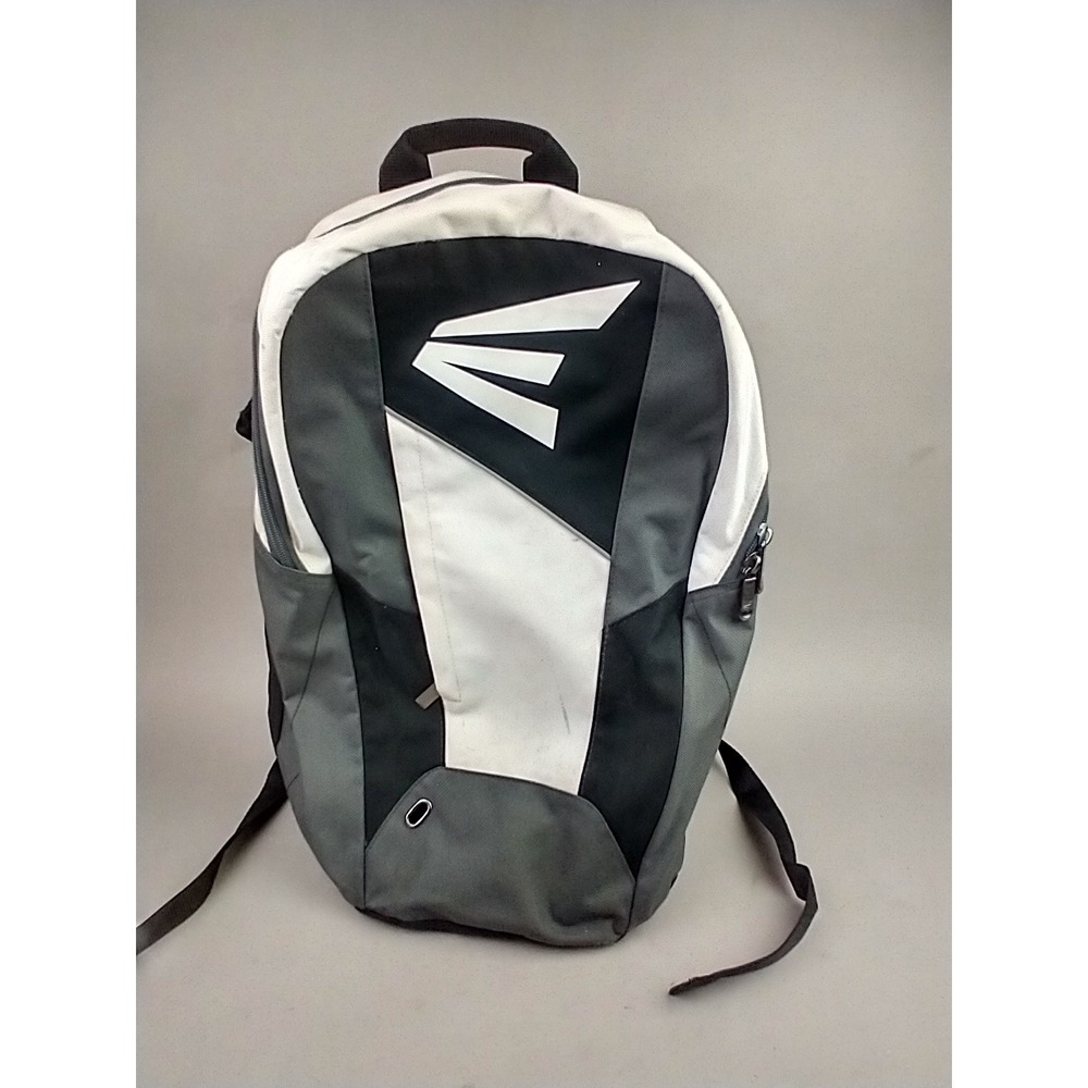 Easton Baseball Softball Equipment Backpack White Black Grey Sport Bag